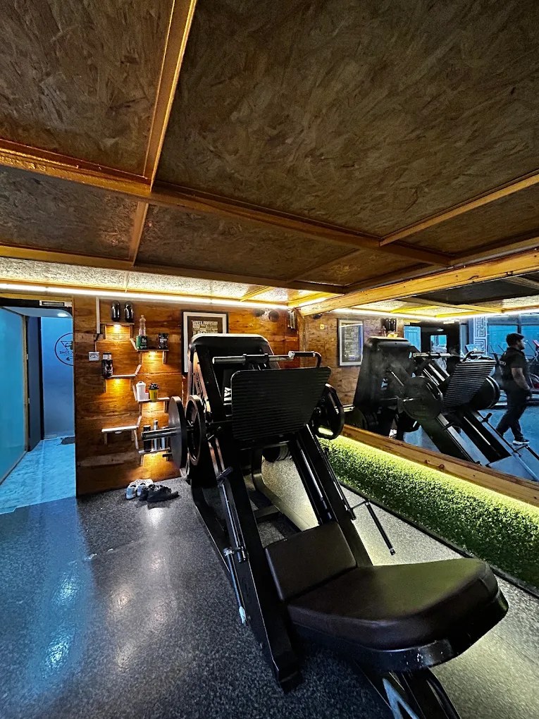 AESTHETIC ZONE Linear Hack Squat & 45-Degree Leg Press Zone