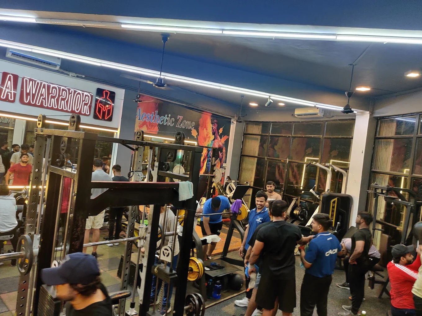 AESTHETIC ZONE Mezzanine Floor & Buzzing Lifters Arena