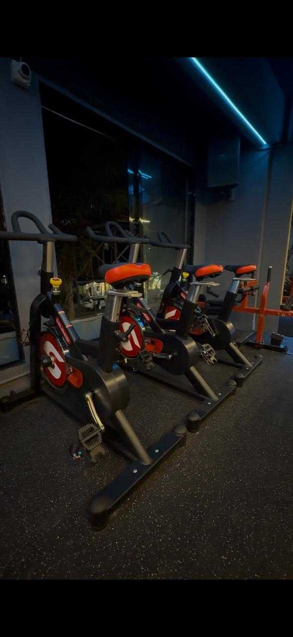 BODY POWER GYM Commercial Spin Bikes Cardio Section