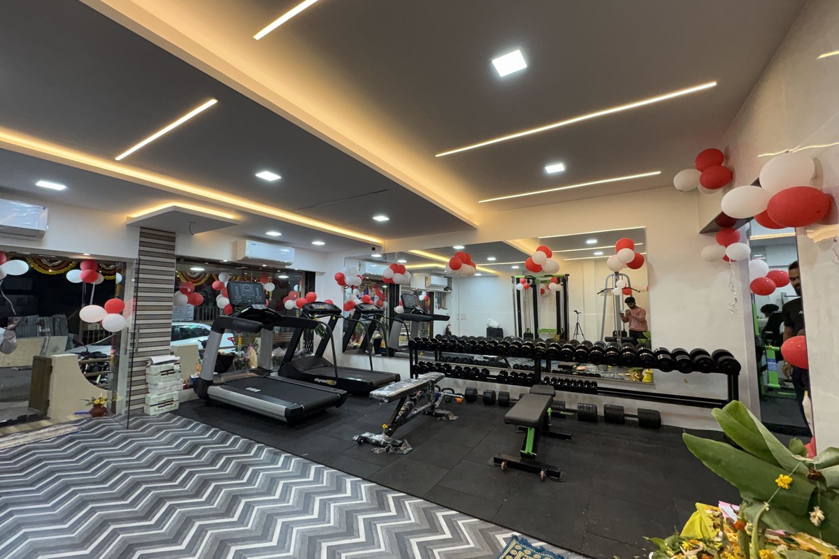Motorized Cardio Treadmills and Heavy Dumbbell Racks