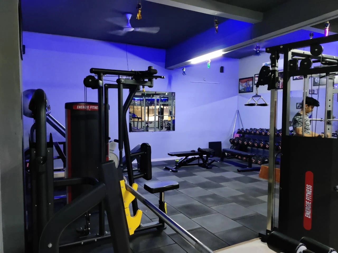 FITNESS FACTORY Steam Room, Member Lockers & Recovery Amenities