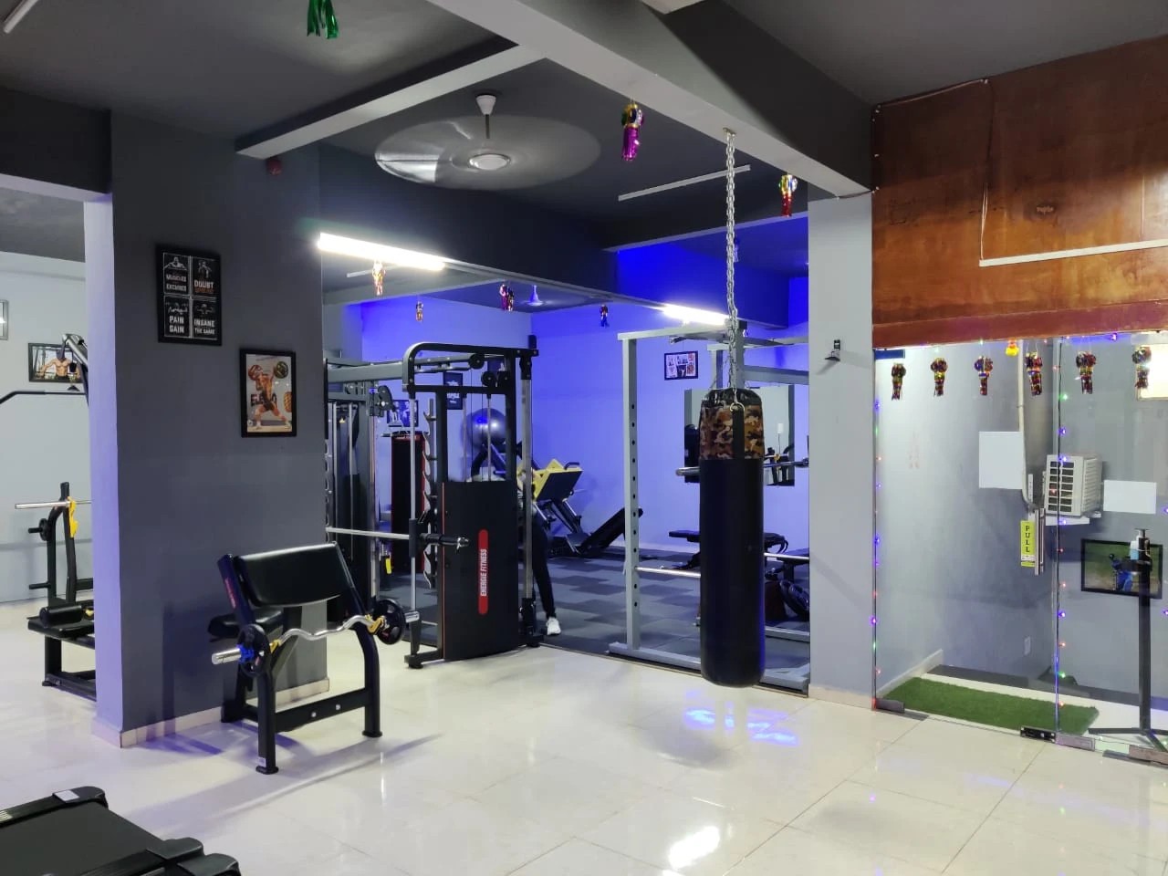 FITNESS FACTORY Commercial Red Selectorized Machine Lineup