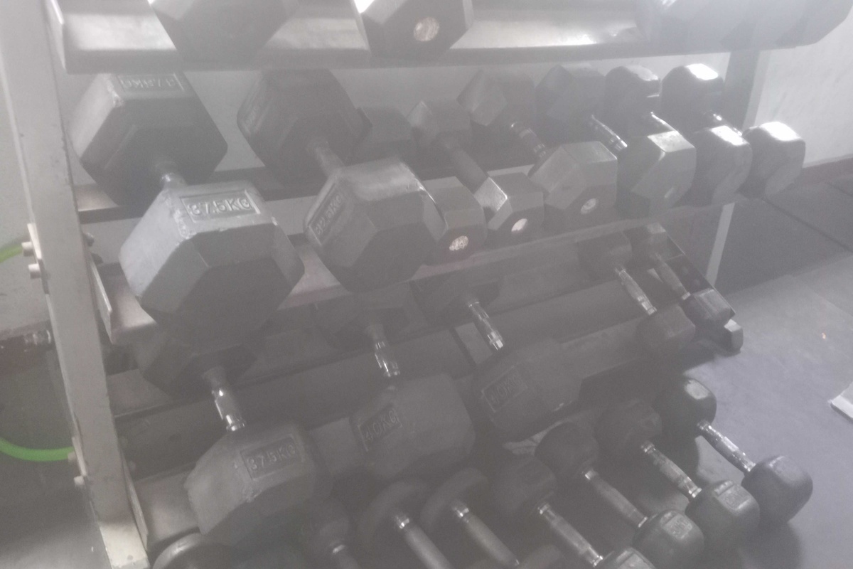 Fitness First Gym Dumbbell Rack