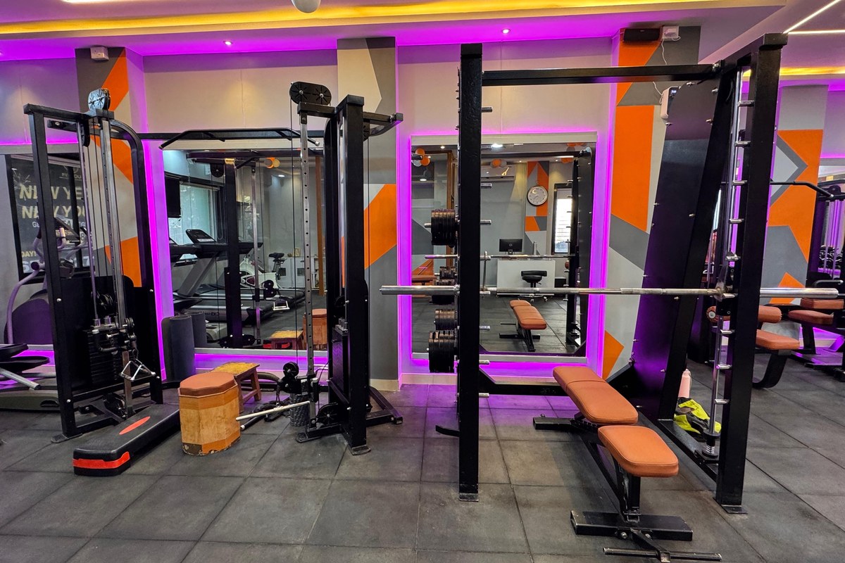 Dual Cable Crossover Tower and Heavy Smith Machine at Fitsoul