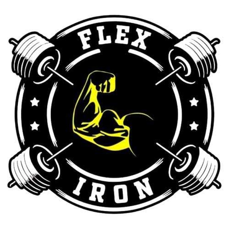 FLEX IRON GYM Logo