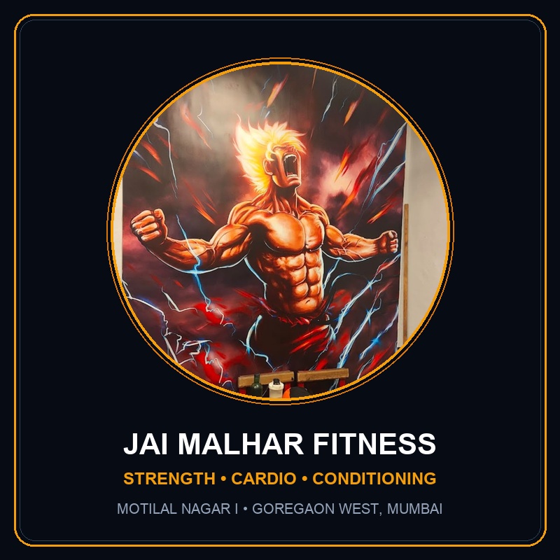 JAI MALHAR FITNESS Logo