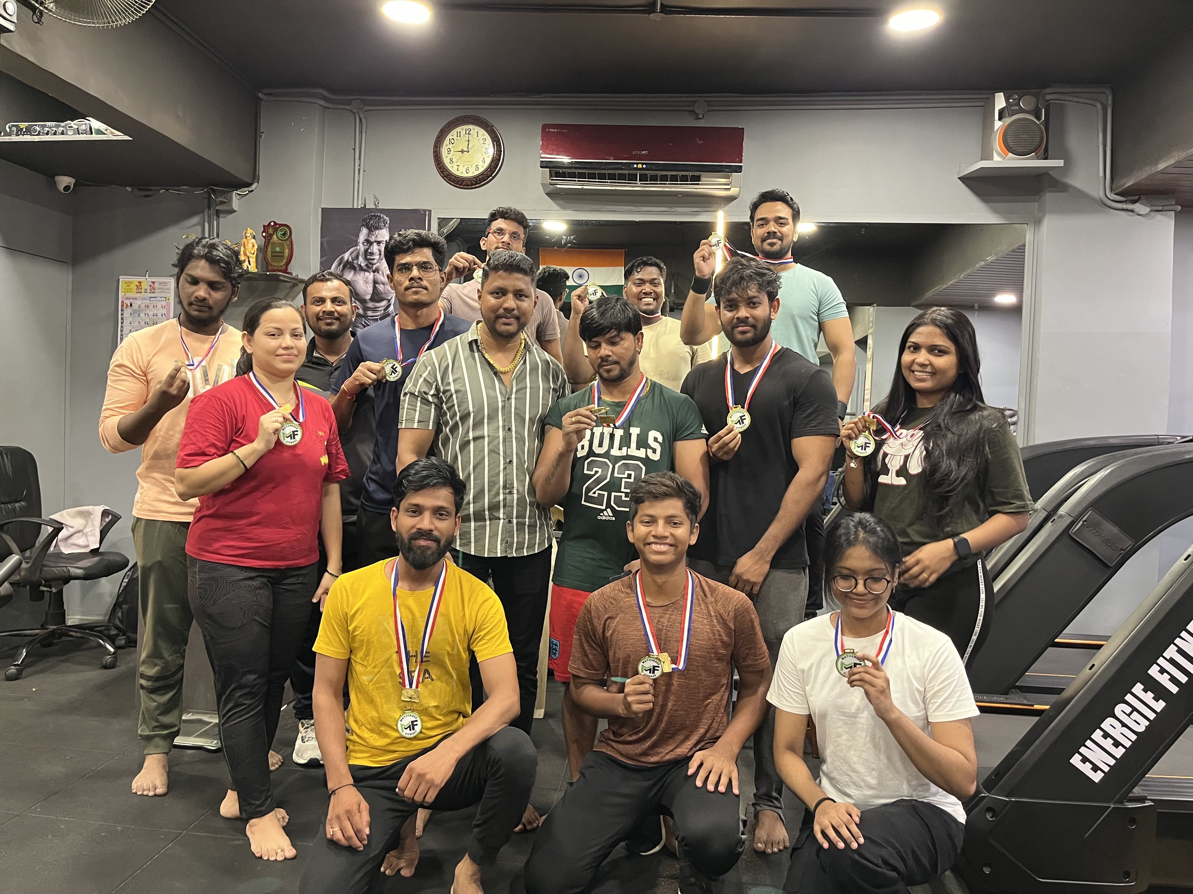 Matoshree Fitness Members & Coaches Medal Celebration
