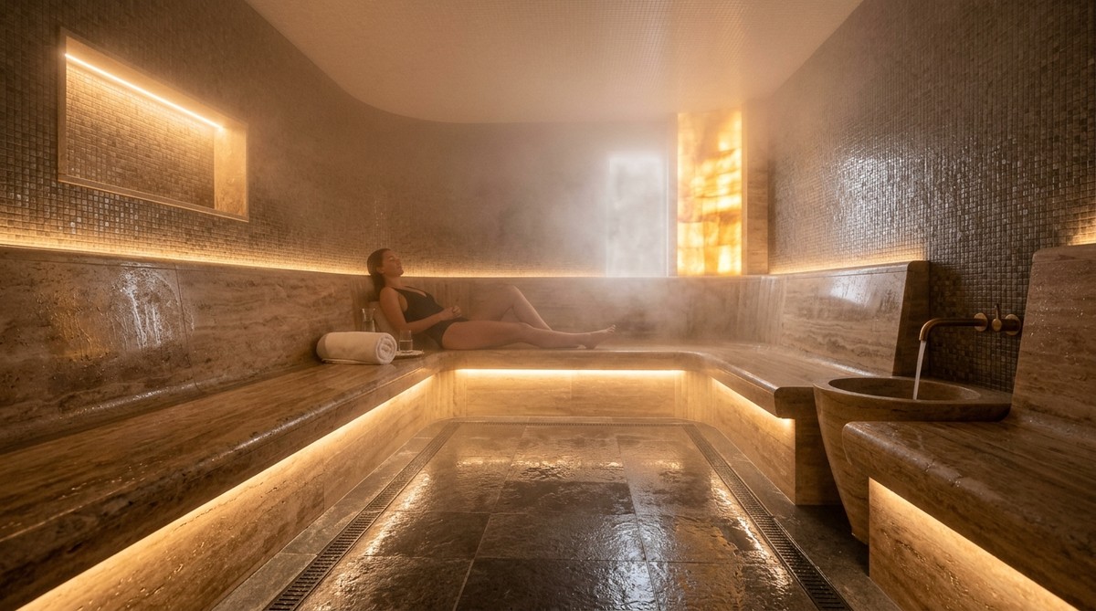 Rebuild Sports Rejuvenating Steam Bath Suite