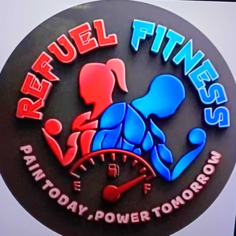 Refuel Fitness Gym Logo