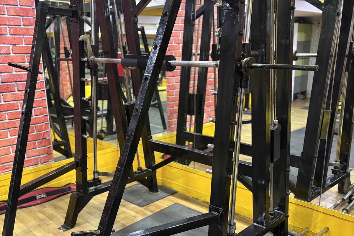 Commercial 3D Smith Machine and Olympic Power Squat Station