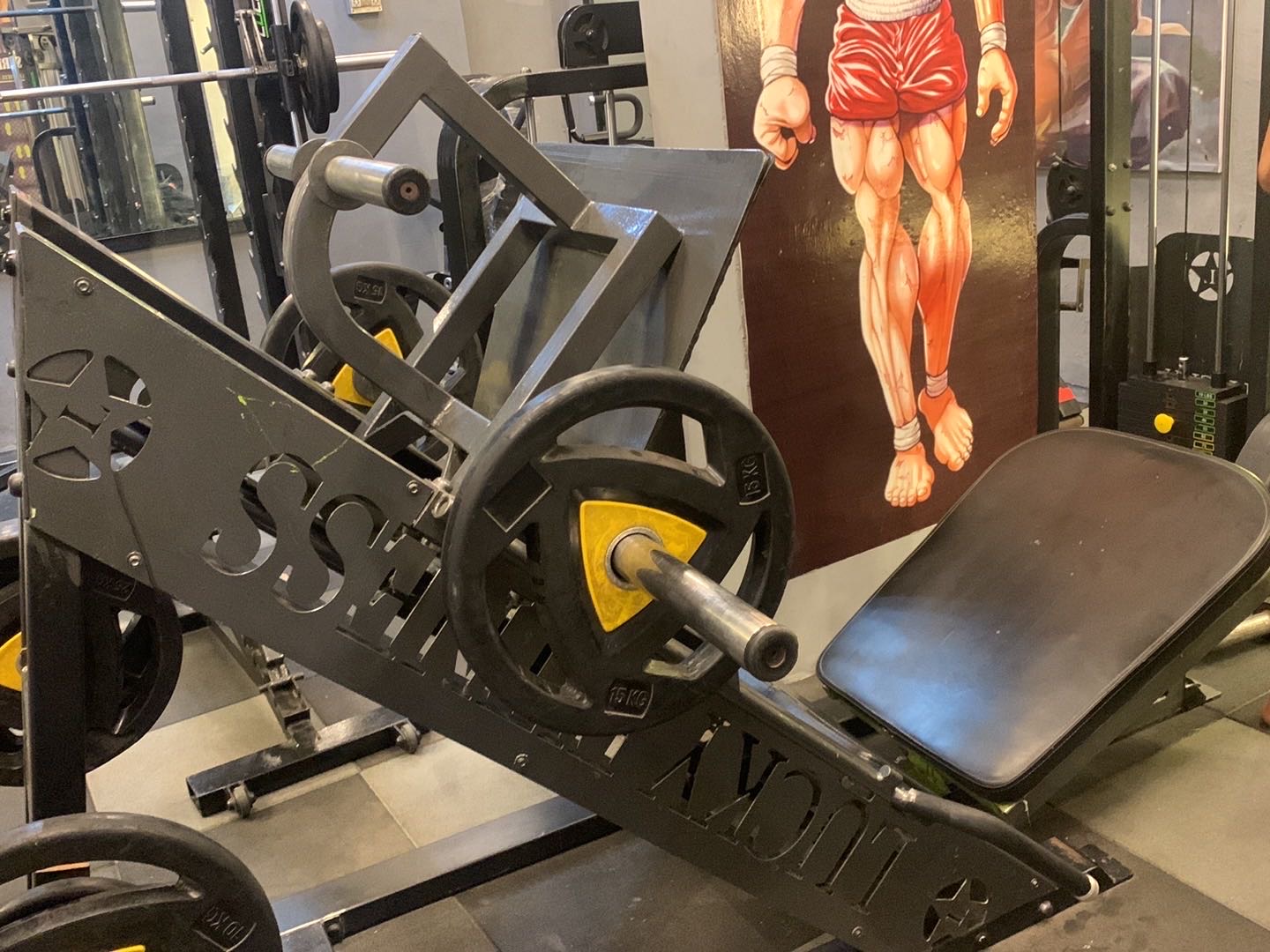 Strength Yard Heavy Leg Press