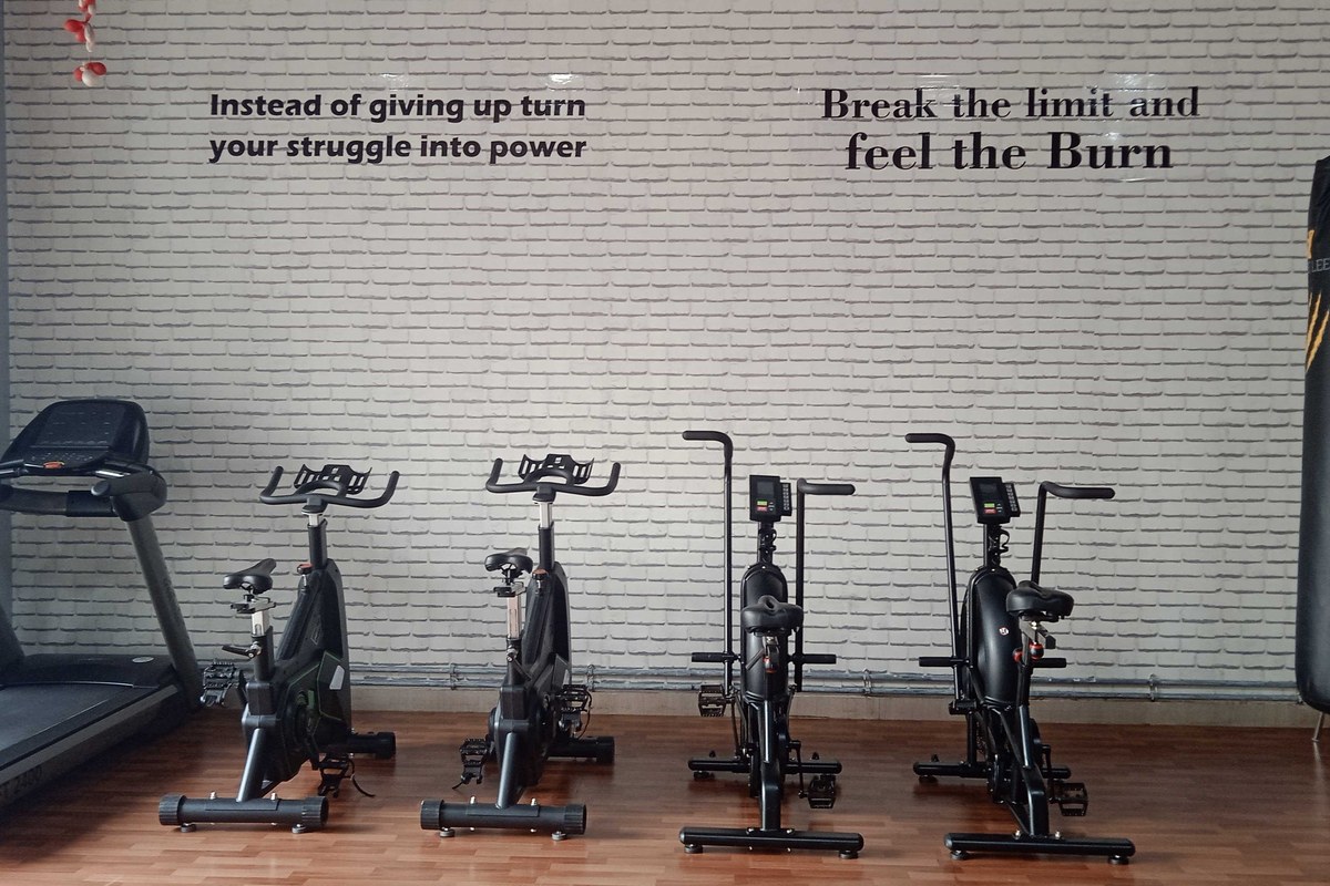 Cardio Deck with Spin Cycles, Treadmills and Heavy Boxing Bag