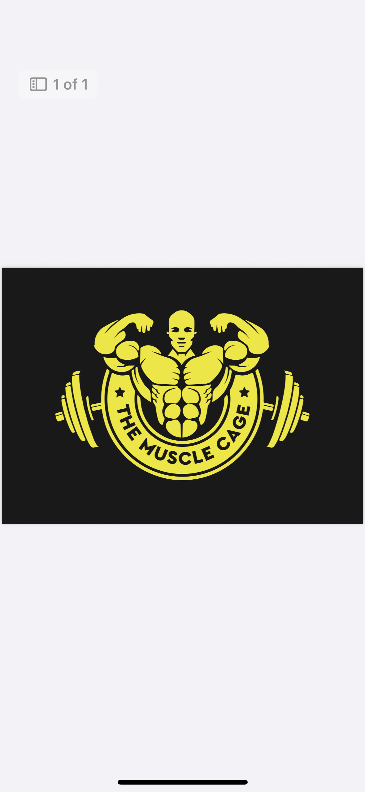 The Muscle Cage Fitness Logo