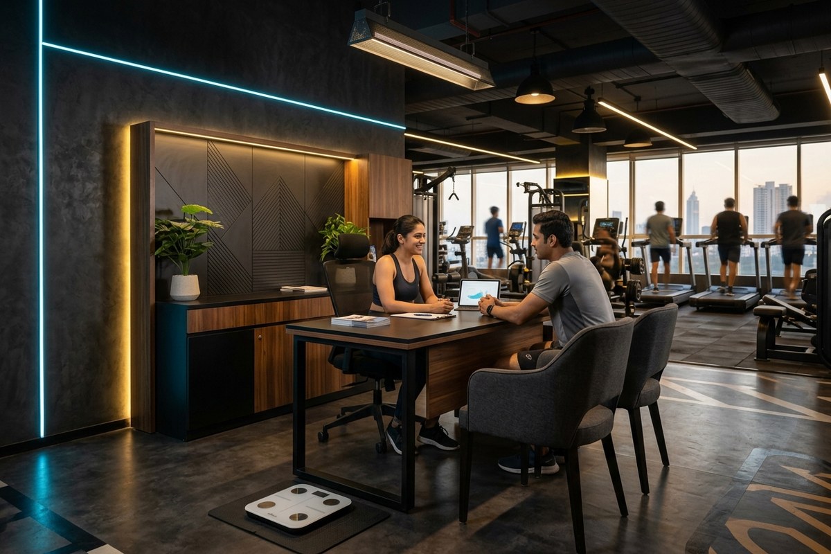 Personalized Diet Guidance and Certified Trainer Consultation Desk