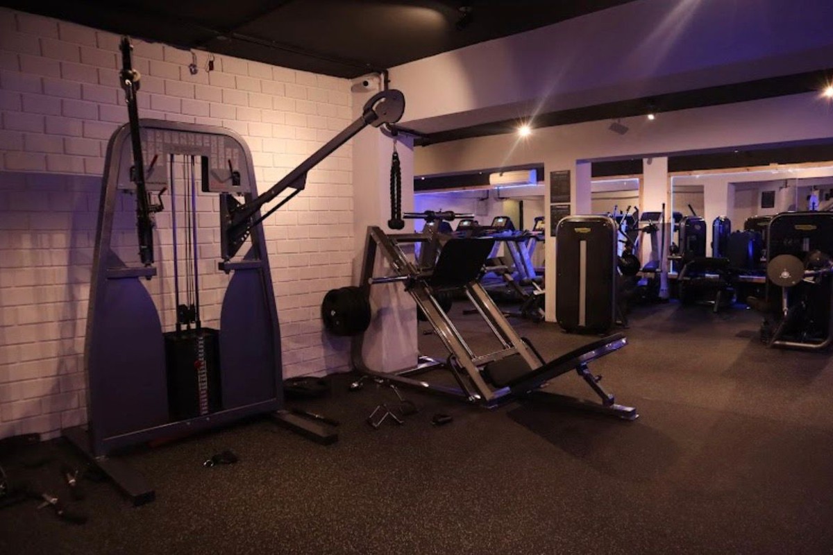 Plate-Loaded Hack Squat, Leg Press and Cable Station