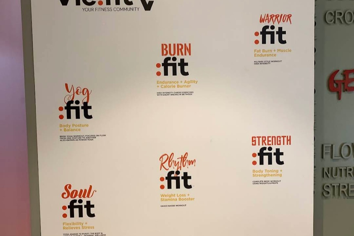 Official VieFit Workout Program Board: Burn:fit, Strength:fit, Rhythm:fit, Soul:fit